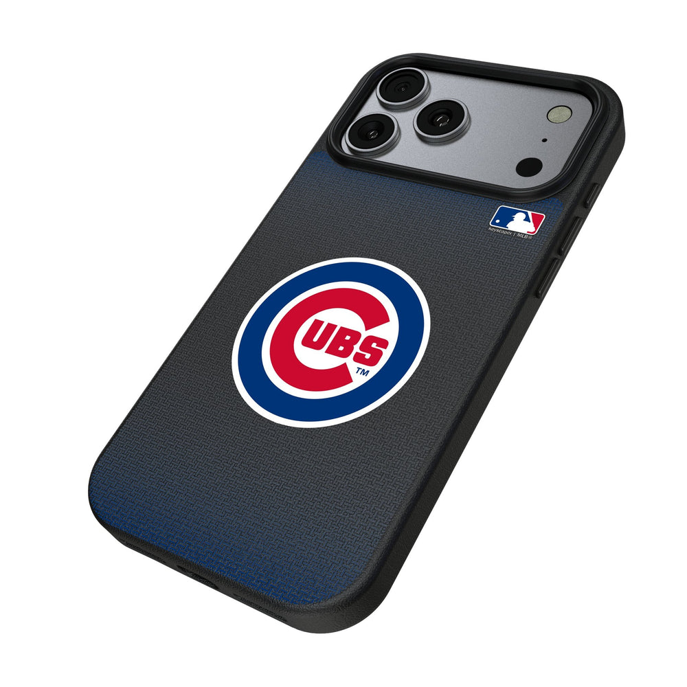 Chicago Cubs Linen MagSafe Compatible Phone Case for Apple iPhone 17 Series Phone Cases Keyscaper
