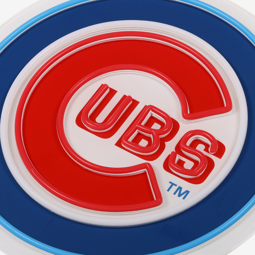 Chicago Cubs LED Neon Sign by Forever Collectibles Signs FOREVER COLLECTIBLES