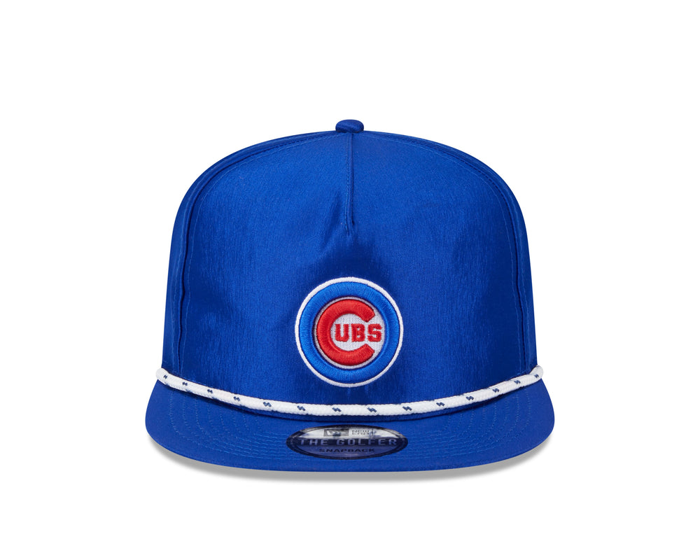Chicago Cubs New Era Bullseye Logo Sateen Golfer Royal Blue Cap Caps NEW ERA CAP COMPANY