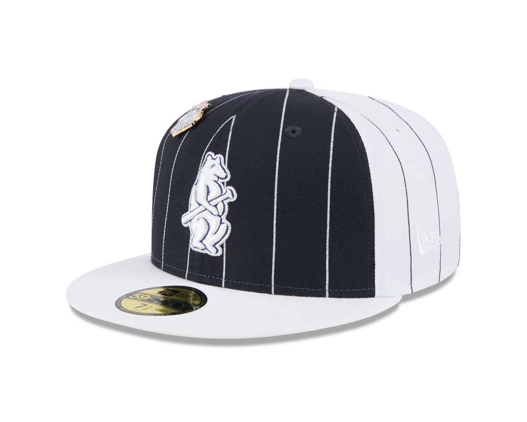 Chicago Cubs 1914 Navy/White 2Tone Pinstripe 59Fifty Cap by New Era NEW ERA CAP COMPANY INC