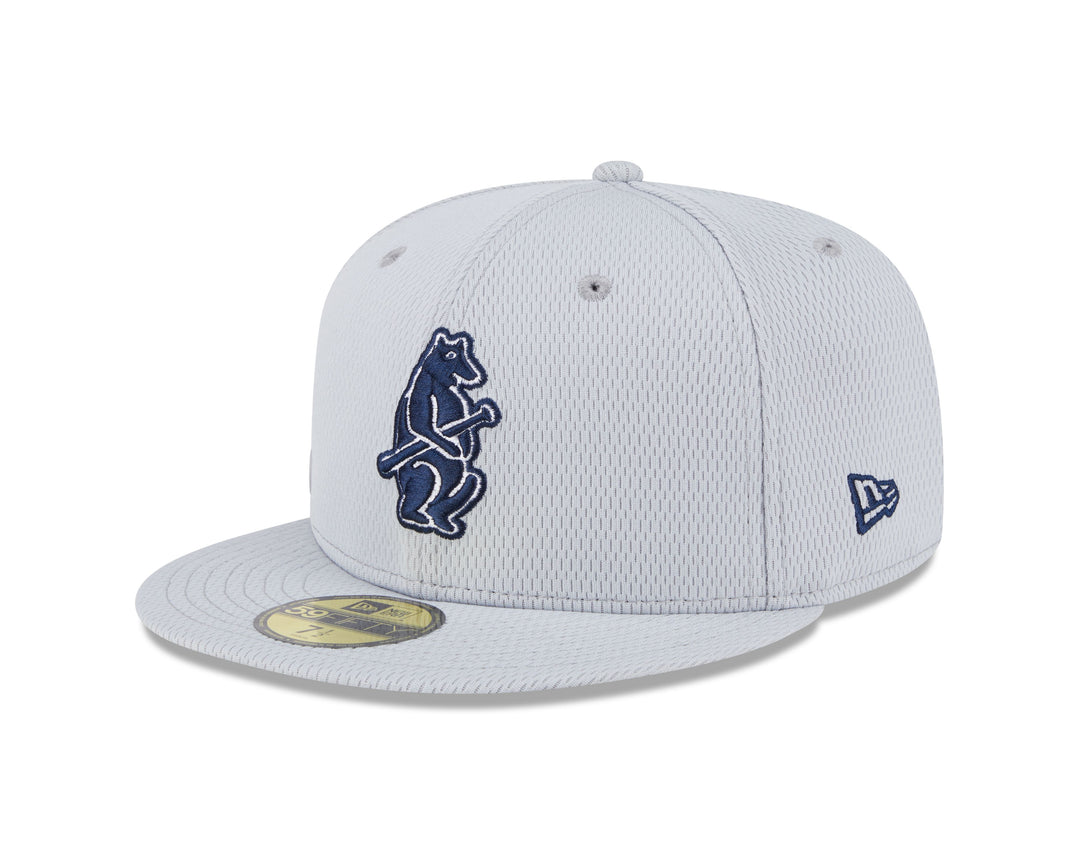Chicago Cubs 1914 Clubhouse 25 Grey 59FIFTY Cap by New Era Caps New Era
