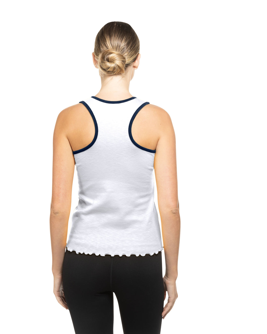 Chicago Cubs 1914 Women's White Notch Tank by New Era Women's Tank Top New Era