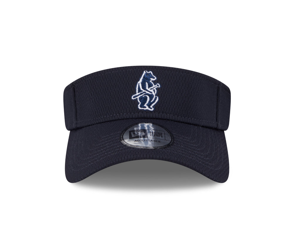 Chicago Cubs 1914 Structured Low Profile Navy Visor by New Era Caps NEW ERA CAP COMPANY