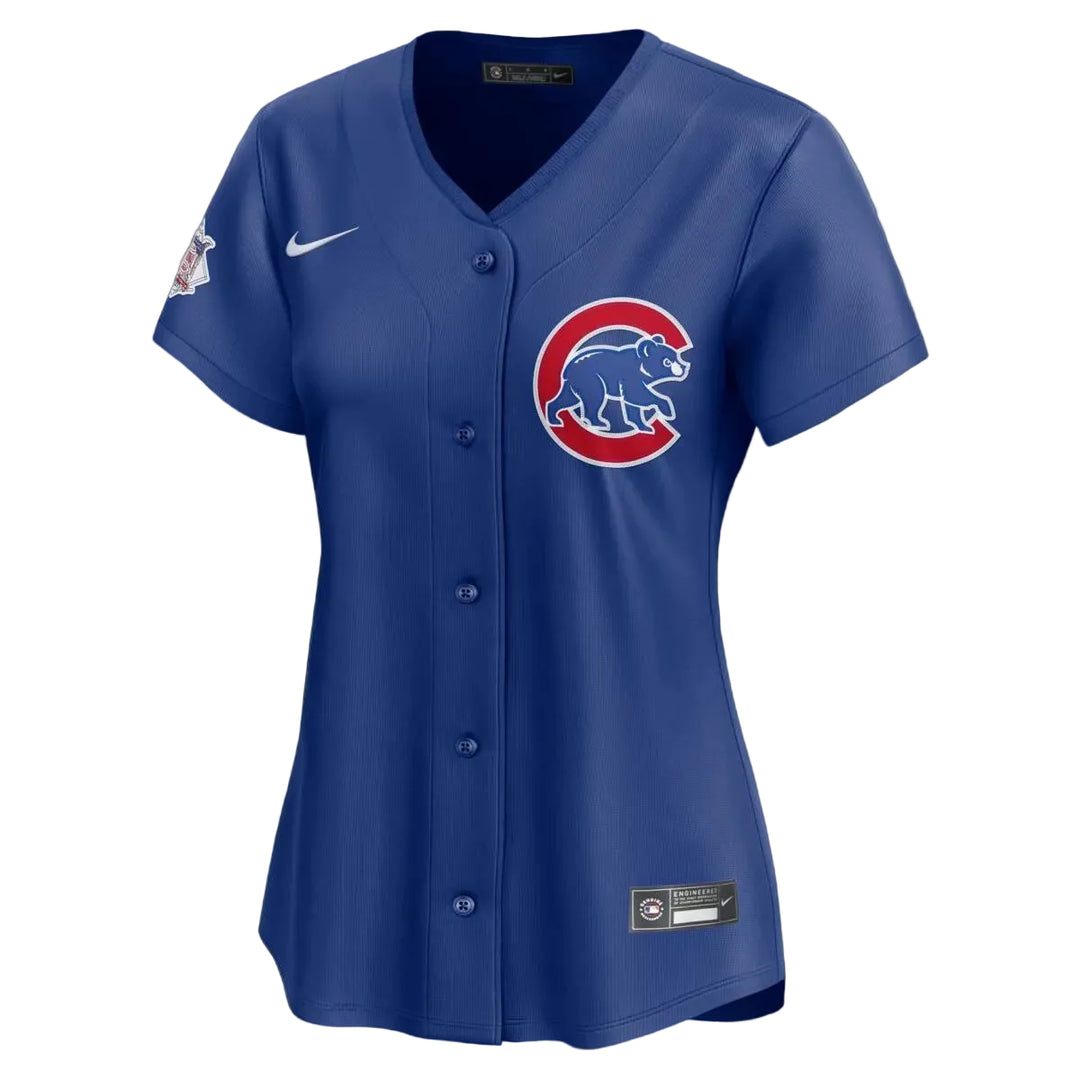 Chicago Cubs Women's Royal Blue Alternate Limited Jersey by Nike Jerseys NIKE USA