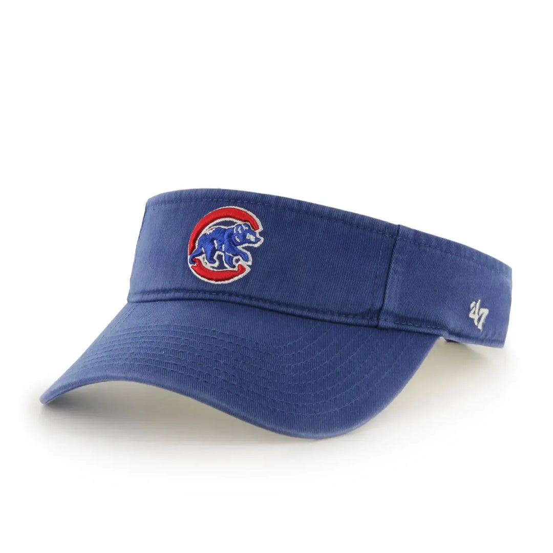 Chicago Cubs Clean Up Visor Royal by '47 Brand Caps '47 Brand
