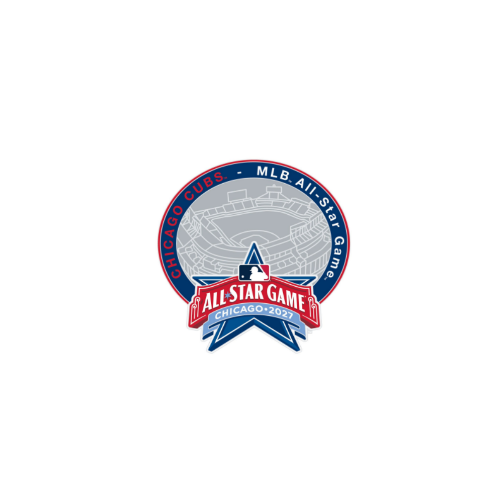 Chicago Cubs 2027 All-Star Game Stadium Image Collector Pin by WinCraft Accessories WINCRAFT INCORPORATED