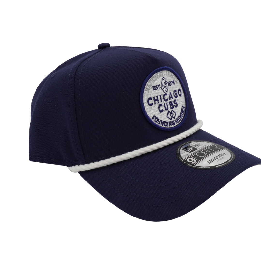 Chicago Cubs Founding Member 940 Rope Snapback Cap by New Era Caps NEW ERA CAP COMPANY