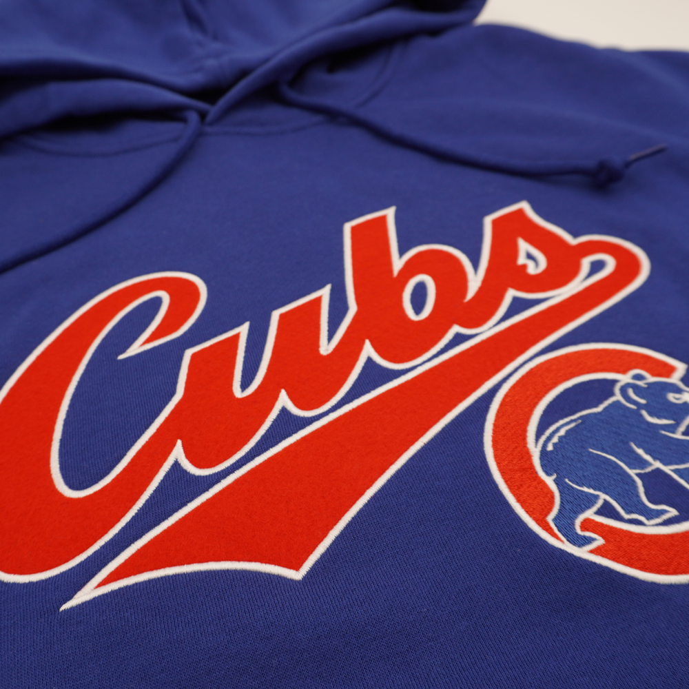 Chicago Cubs Walking Bear 150th Anniversary Patch Hoodie by New Era Sweatshirts & Hoodies NEW ERA CAP COMPANY