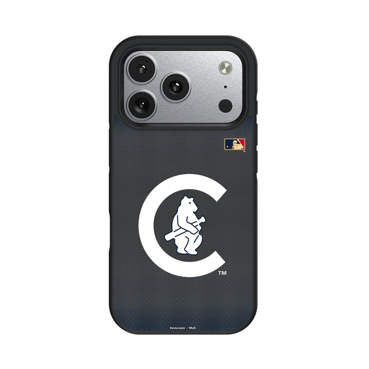 Chicago Cubs 1911-1912 - Cooperstown Collection Linen Bump Phone Case for Apple iPhone 17 Series Phone Cases Keyscaper
