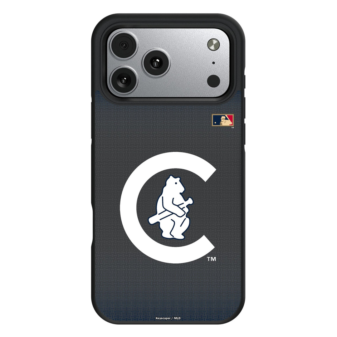Chicago Cubs 1911-1912 - Cooperstown Collection Linen Bump Phone Case for Apple iPhone 17 Series Phone Cases Keyscaper