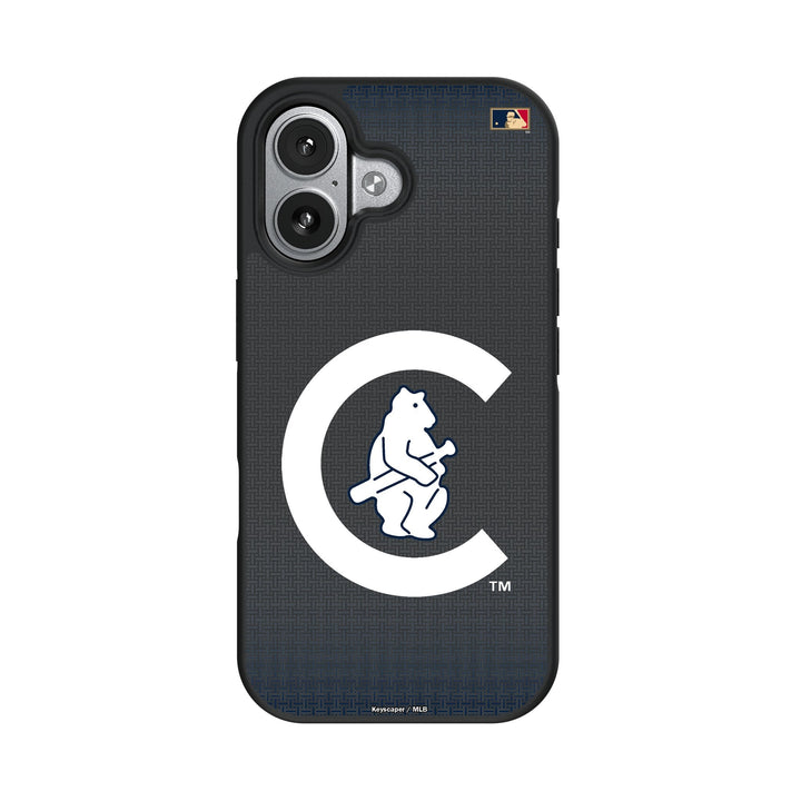 Chicago Cubs 1911-1912 - Cooperstown Collection Linen Bump Phone Case for Apple iPhone 17 Series Phone Cases Keyscaper