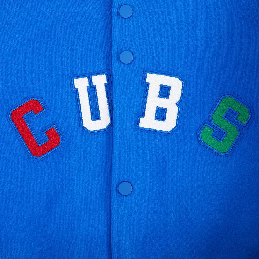 Chicago Cubs Mexico Walking Bear Button Front Jacket by Pro Standard Jackets PRO STANDARD