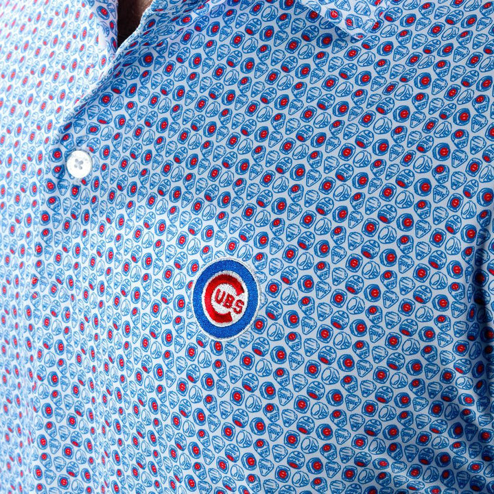 Chicago Cubs 2016 World Series Champions Logo Polo by SWAG Polos SWAG
