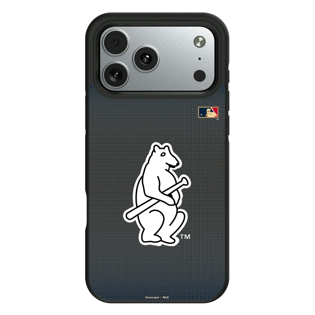 Chicago Cubs 1914 - Cooperstown Collection Linen Bump Phone Case Phone Cases Keyscaper