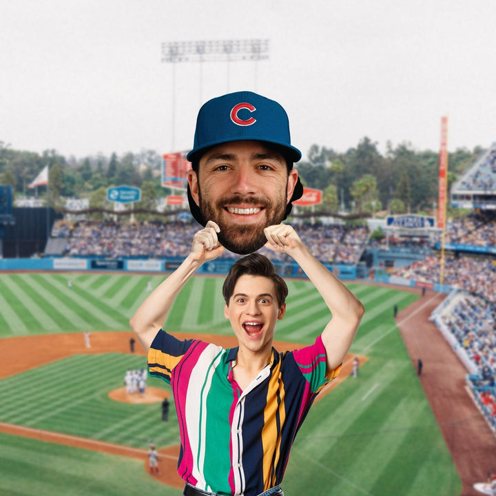 Dansby Swanson - Big Head - Official MLB - Chicago Cubs - Foam Core Cutout Big Head UNASSIGNED