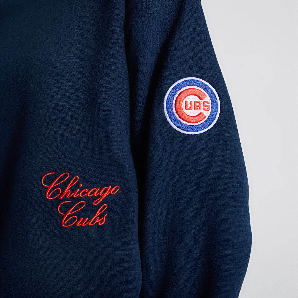 Chicago Cubs Women's Oversized Scuba Crew by lululemon Hoodies FANATICS